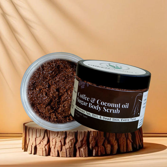 Coffee & Coconut Oil Sugar Body Scrub